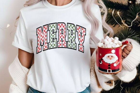 Boho Christmas Merry Christian SVG PNG for Graphics & Crafts