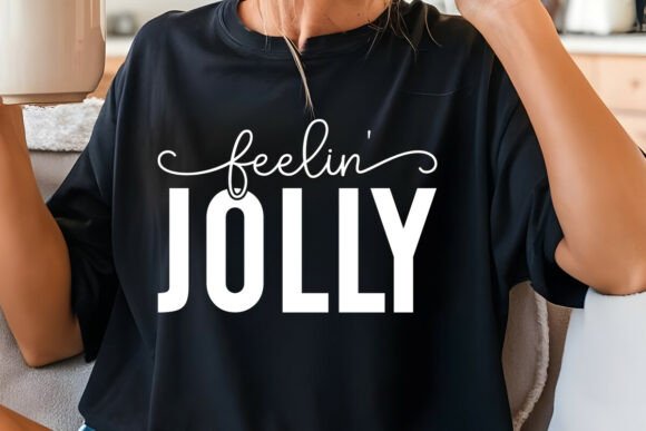 Christian Feelin Jolly Christmas SVG for Creative Graphics