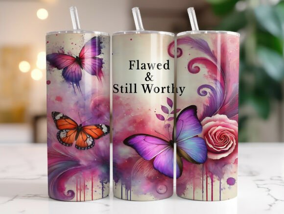 Christian Inspirational Tumbler Wrap: A Graphics Asset for Branding