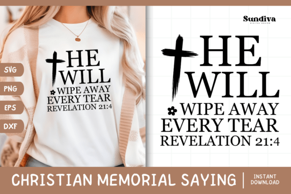 Christian Memorial Quote SVG 19: A Crafts and Graphics Gem