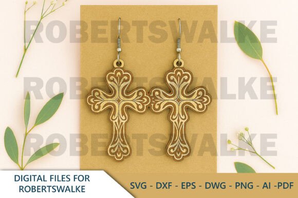 Explore Faith Christian Earrings: Laser Cut Spiritual Designs
