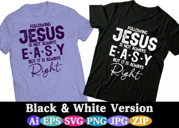 Following Jesus Graphics: A Versatile Graphic Template