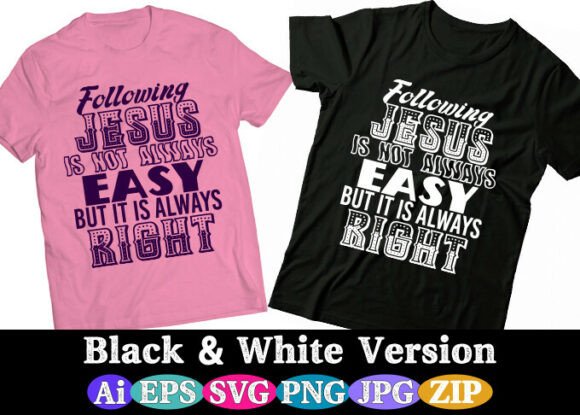 Following Jesus Graphics: Perfect for Handmade Creations