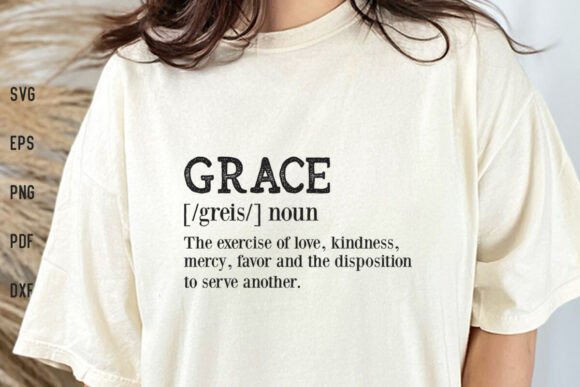 Grace Definition SVG: A Versatile Graphic for Crafts