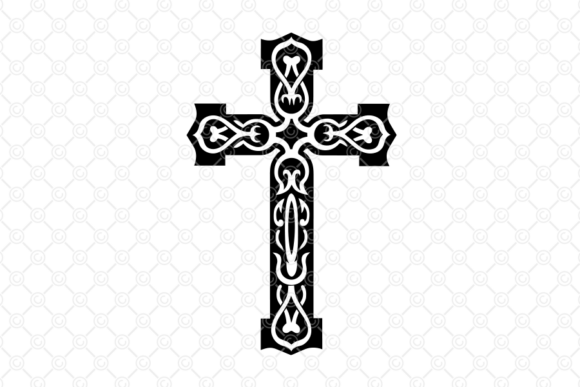 Holy Cross SVG, Christian Cross SVG 077 for Crafts and Graphics