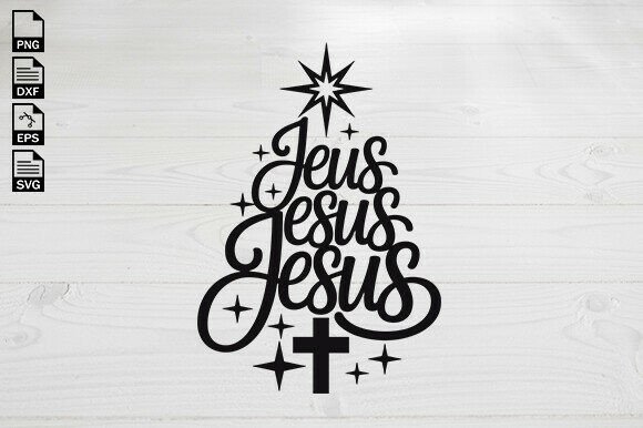 Jesus Christmas Tree SVG: A Versatile Graphics Craft