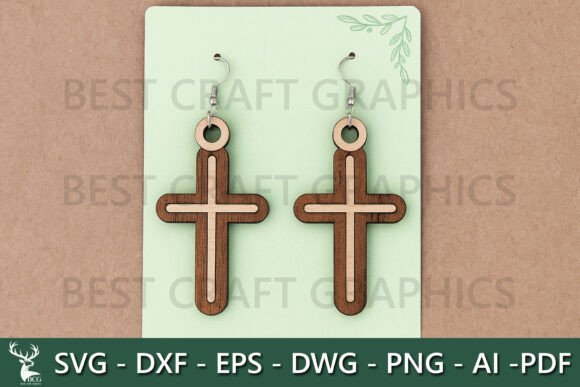 Jesus Cross Earrings: A Faithful Embroidery Choice