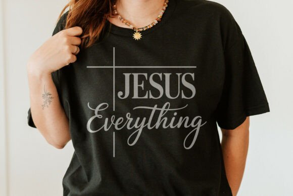 Jesus Everything SVG: A Perfect Graphic for Crafts and Branding