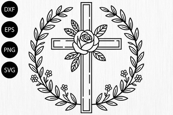 Review: Cross in Heart SVG for Crafts and Graphics