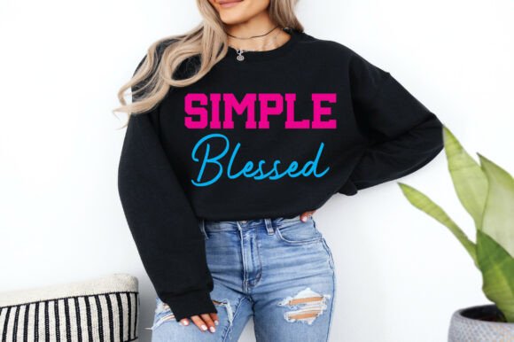 Simply Blessed SVG Png, Christian Svg: A Graphics Gem for Crafts